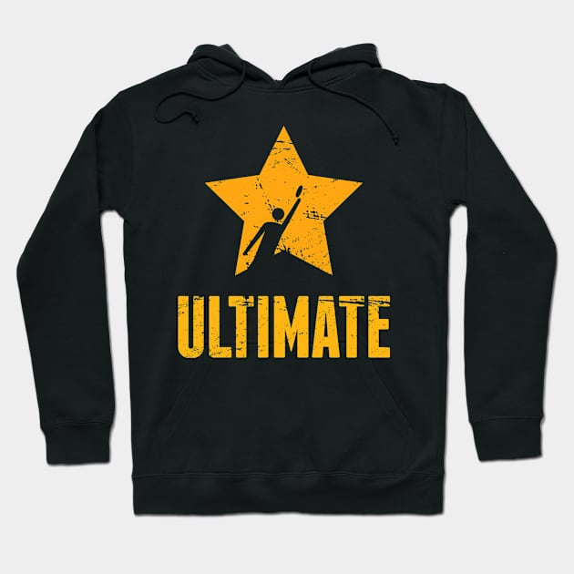 Funny Ultimate Frisbee Disc Team Gift Hoodie by MeatMan